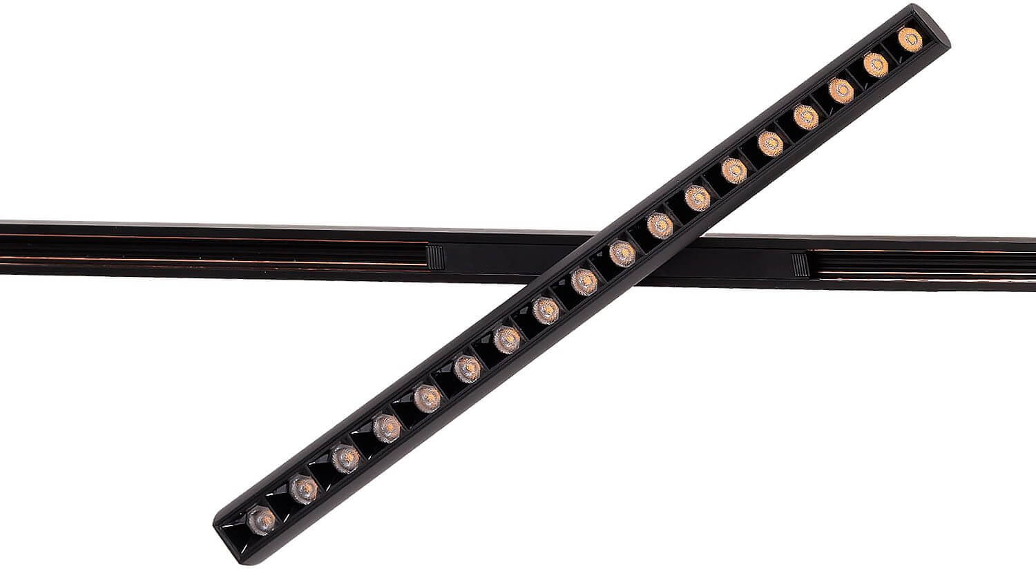 MaxLight Micro11 lampada magnetica 1x18 W nero N0004Z