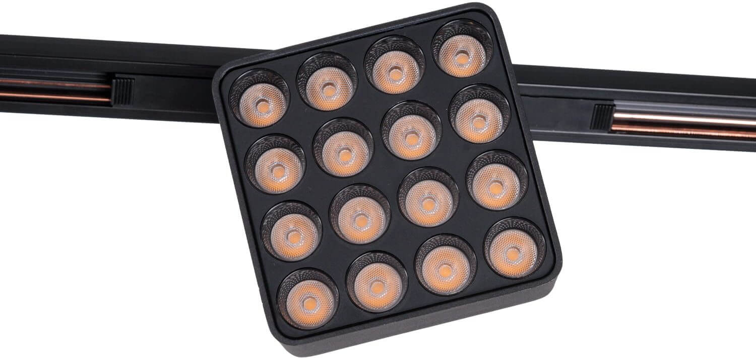 MaxLight Micro11 lampada magnetica 1x12 W nero N0013Z