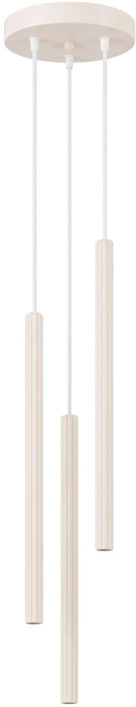 Sollux Lighting Arche lampada sospesa 3x8 W beige SL.2035