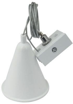 MaxLight 3F sospensore per binario elettrificato x W bianco MHT1-KIT-WH