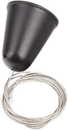MaxLight 3F sospensore per binario elettrificato x W nero MHT1-P30-BK