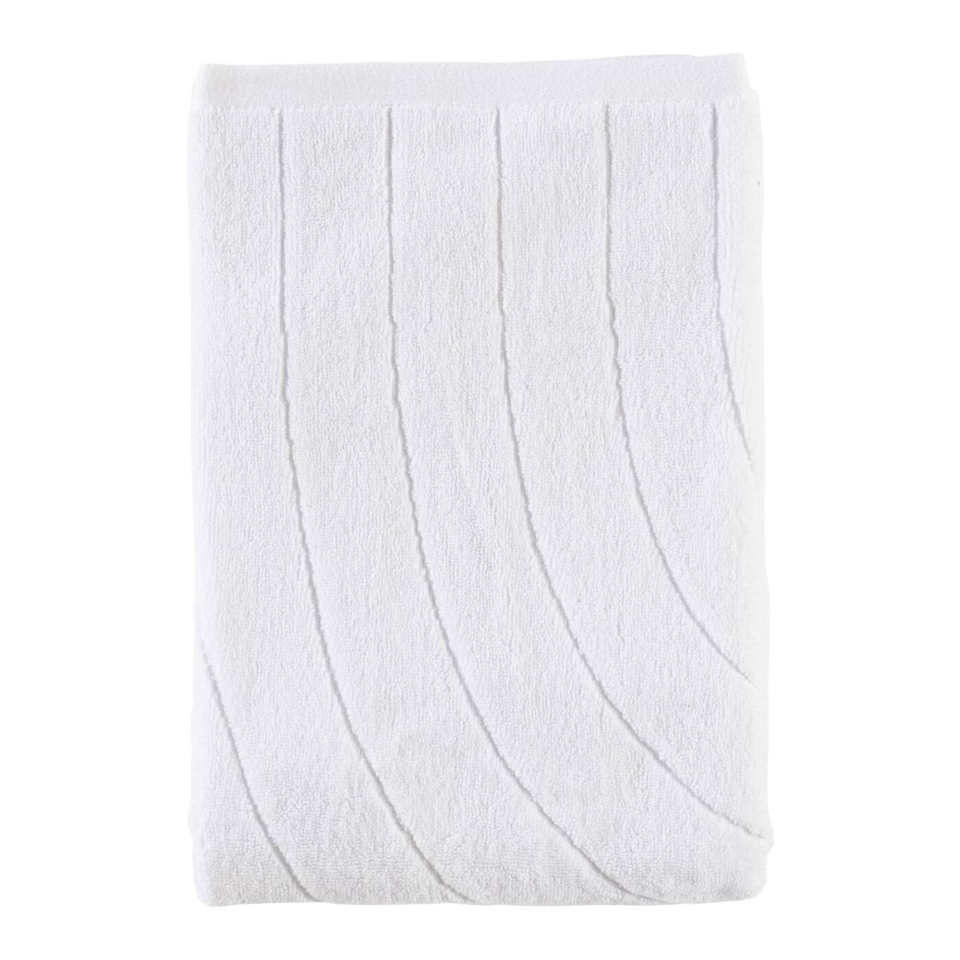 Zone Denmark Time asciugamani 70x140 cm cotone bianco 34819