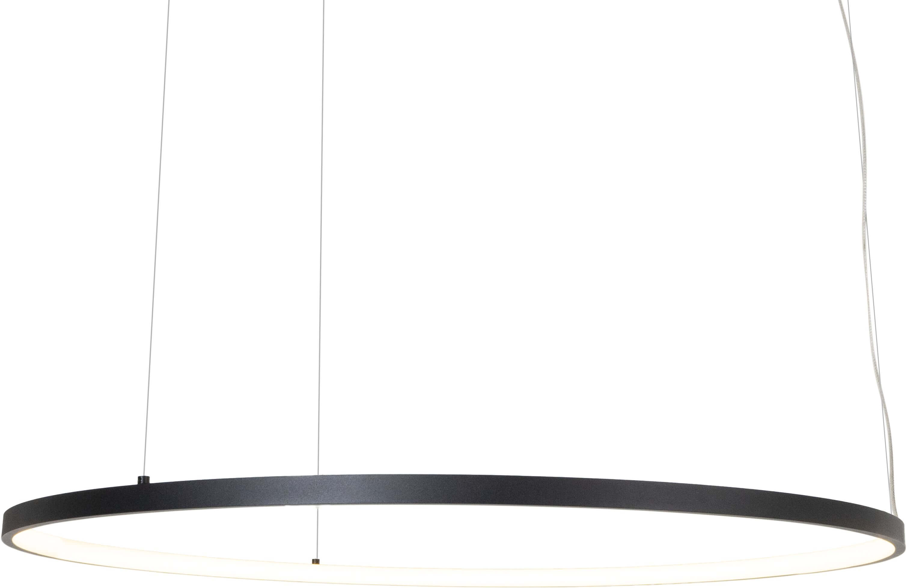 MaxLight Visual lampada sospesa 1x29 W nero P0658