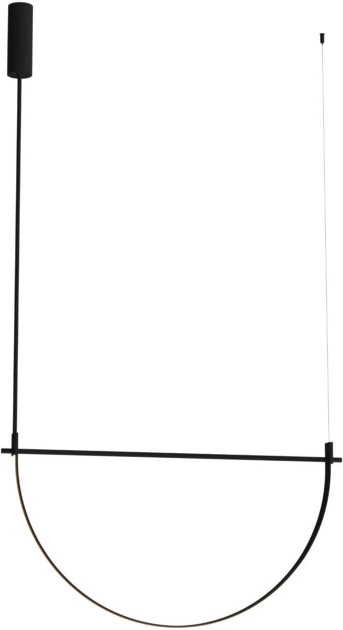 MaxLight Victoria lampada sospesa 1x30 W nero P0686