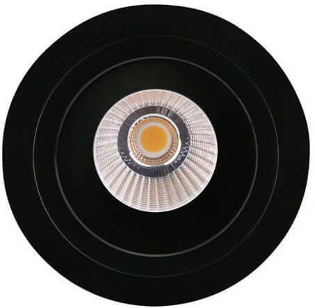 MaxLight Hiden lampada da incasso 1x10 W nero H0110