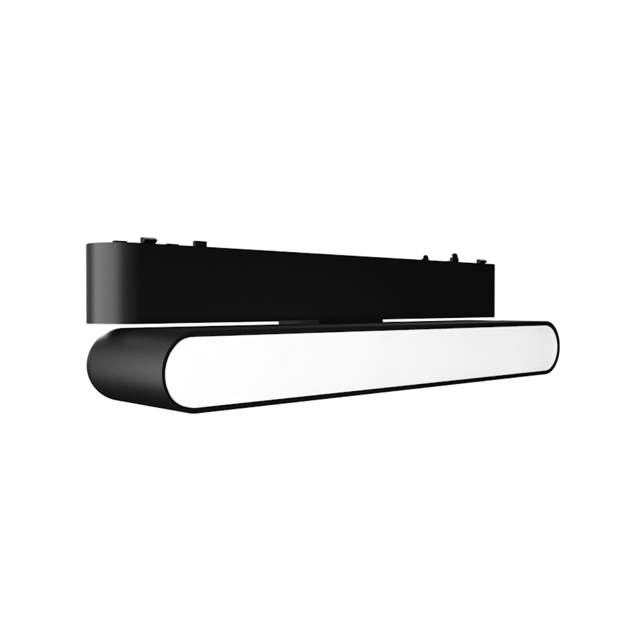 Light Prestige Magnetic Slim lampada magnetica 1x12 W nero LP-626-MAG SLIM 12W CCT BK