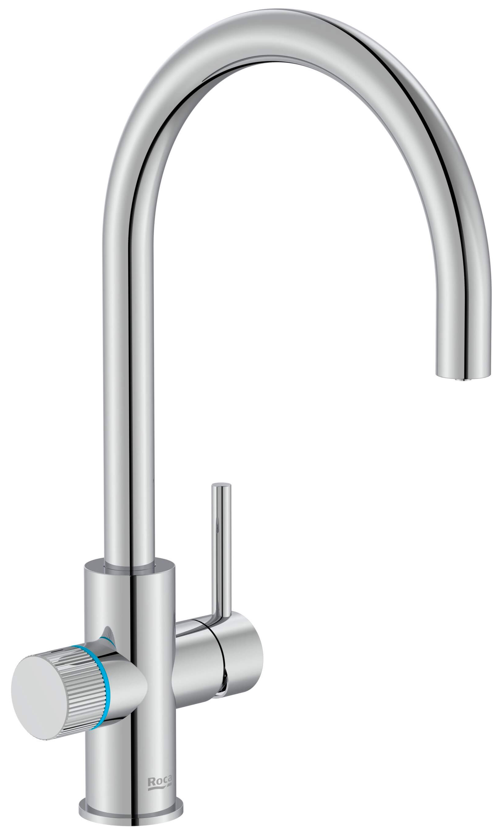 Roca Aquafy rubinetto da cucina verticale cromo A5A8B3GC00