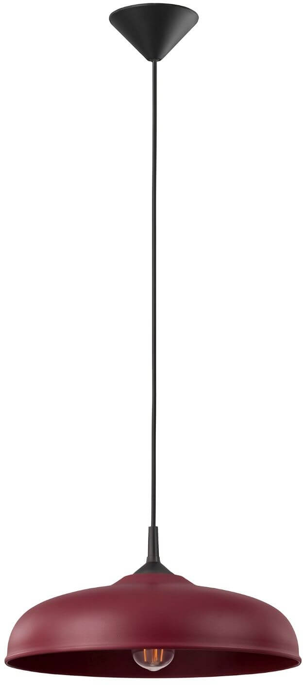 Sollux Lighting Gina lampada sospesa 1x15 W borgogna SL.2063