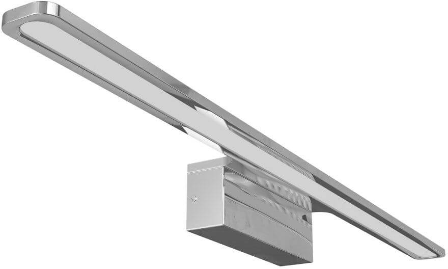 Open Design Luce Parette Cromo lampada da parete 1x11 W bianco-cromo OR86126