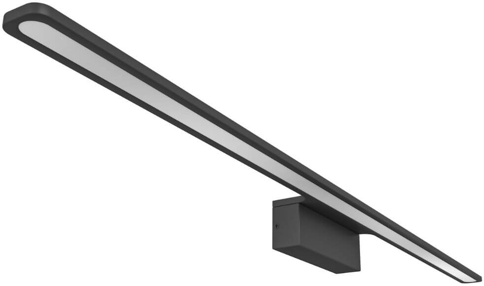 Open Design Luce Parette Nero lampada da parete 1x12 W bianco-nero OR86164