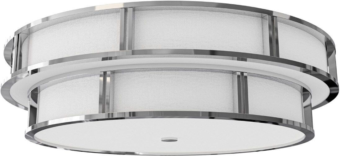 Open Design Piano PL Cromo 80 plafoniera 6x15 W bianco-cromo OR85747