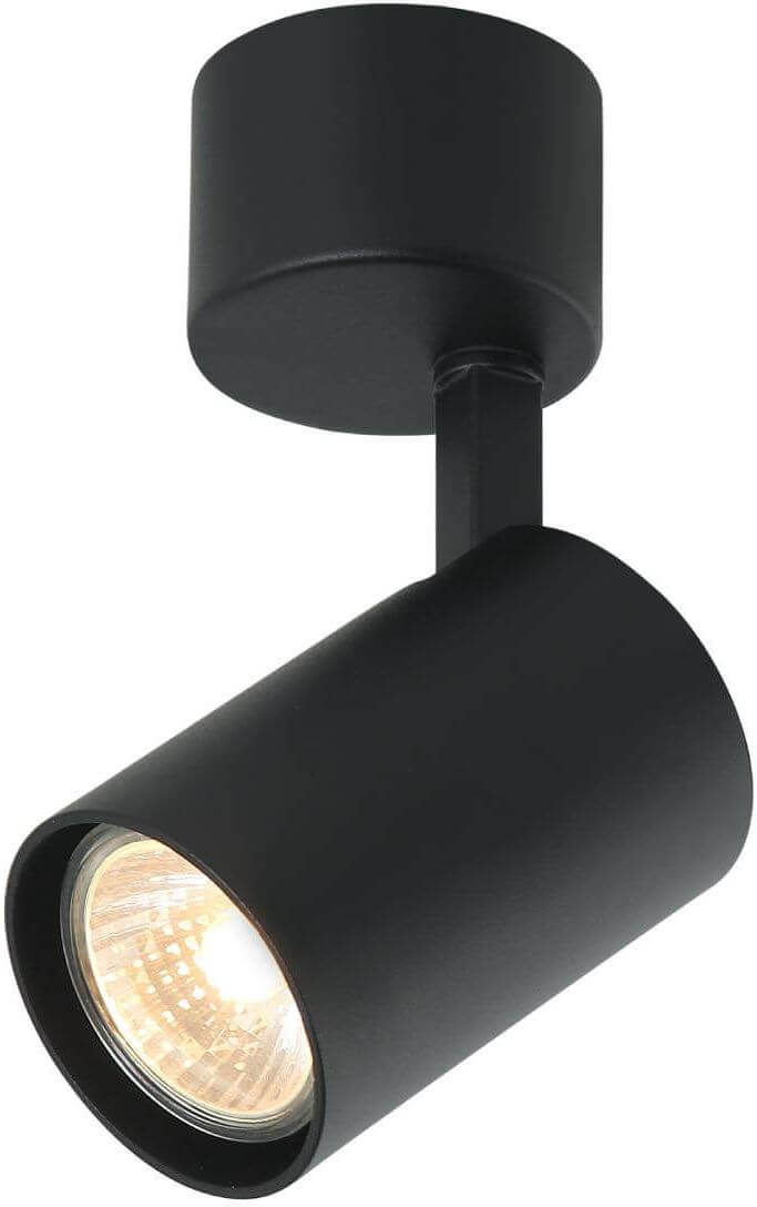 Open Design Tuka Nero lampada da soffitto 1x8 W nero OR84238