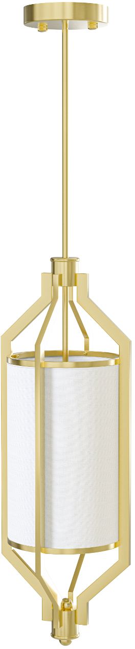 Open Design Zundo Old Gold 20 lampada sospesa 1x15 W bianco-oro OR85860