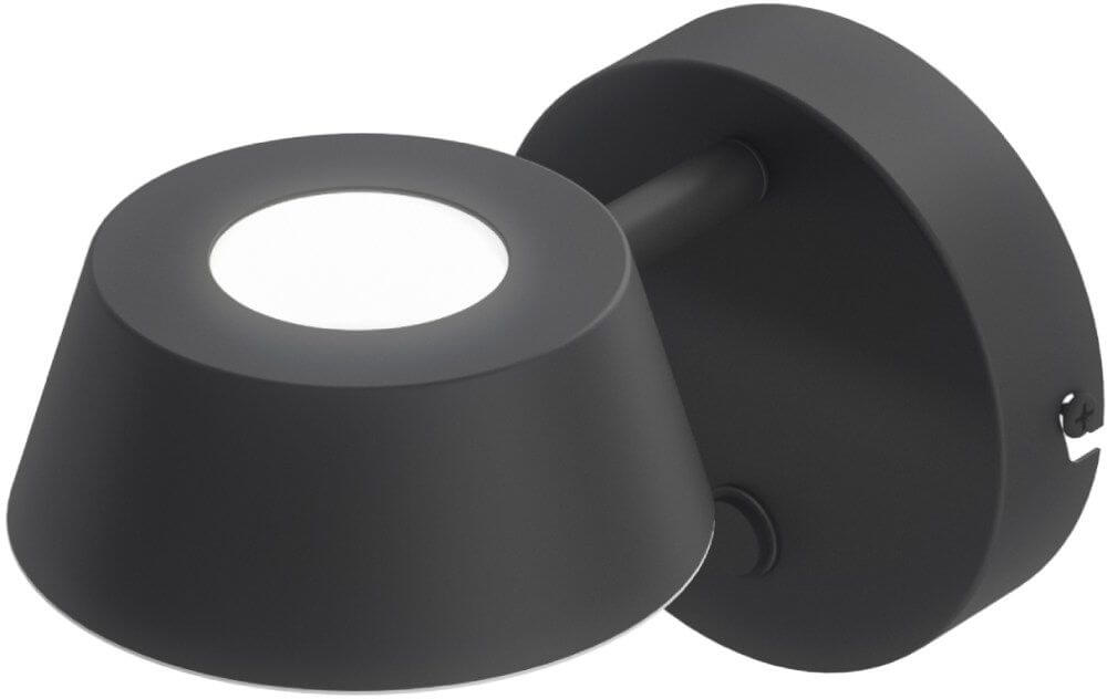Open Design Timo Parette Nero CCT lampada da parete 1x6 W nero OR86522