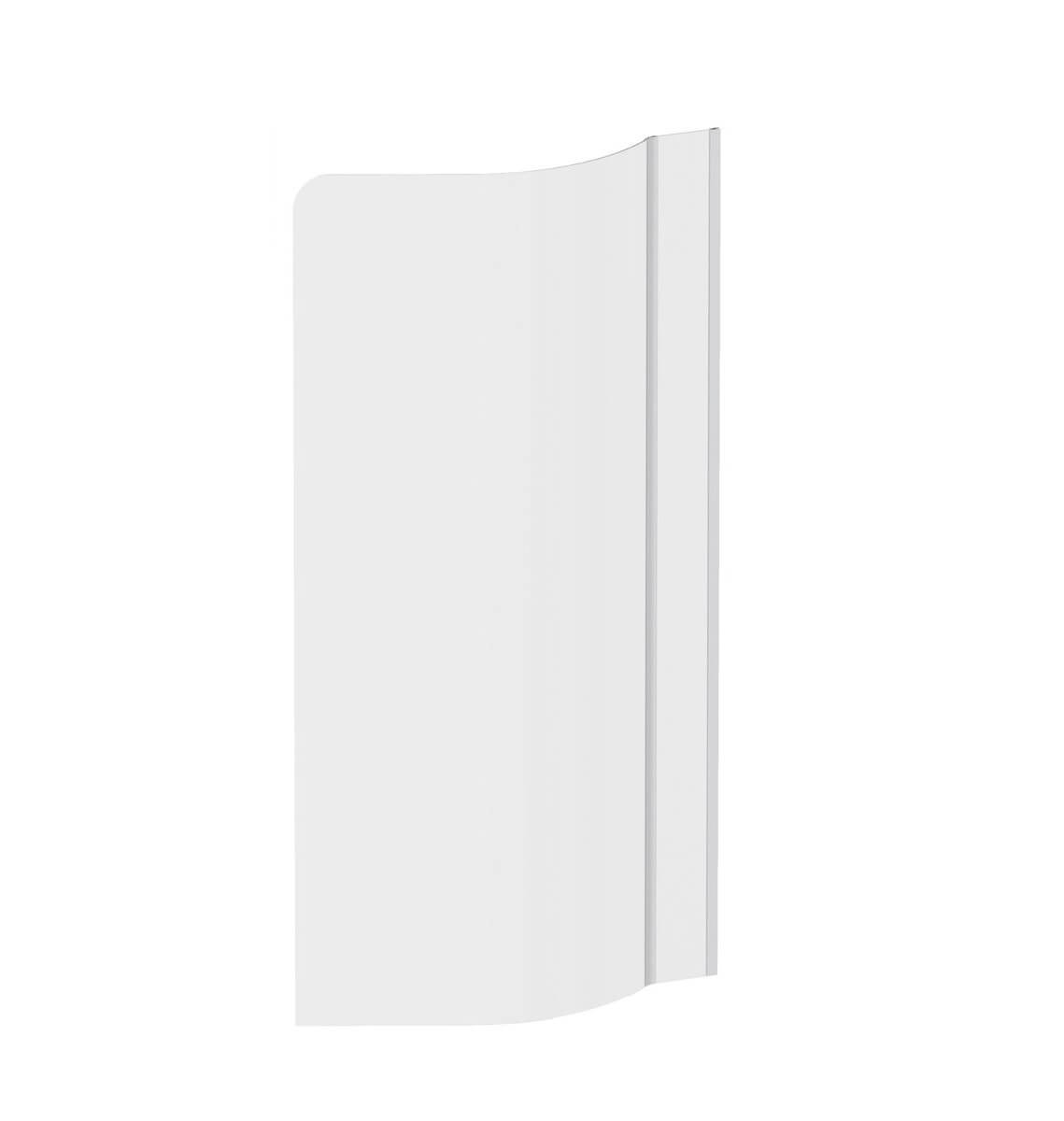 Ravak ARC parete vasca 81 cm 1 anta bianco opaca/vetro trasparente 7Q7P0ER0Y1