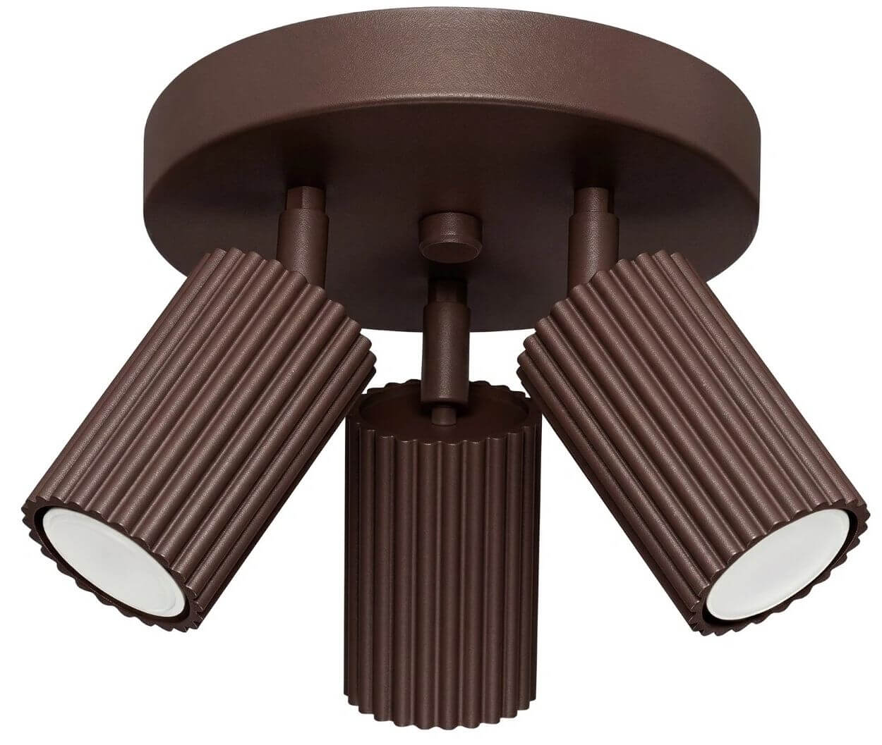Sollux Lighting Karbon plafoniera 3x10 W marrone SL.2374