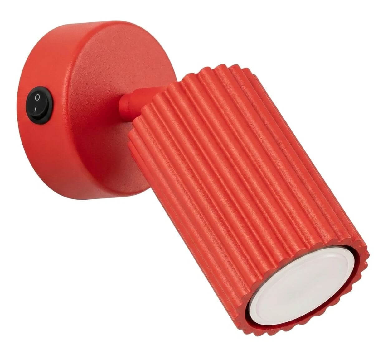 Sollux Lighting Karbon lampada da parete 1x10 W rosso SL.2363