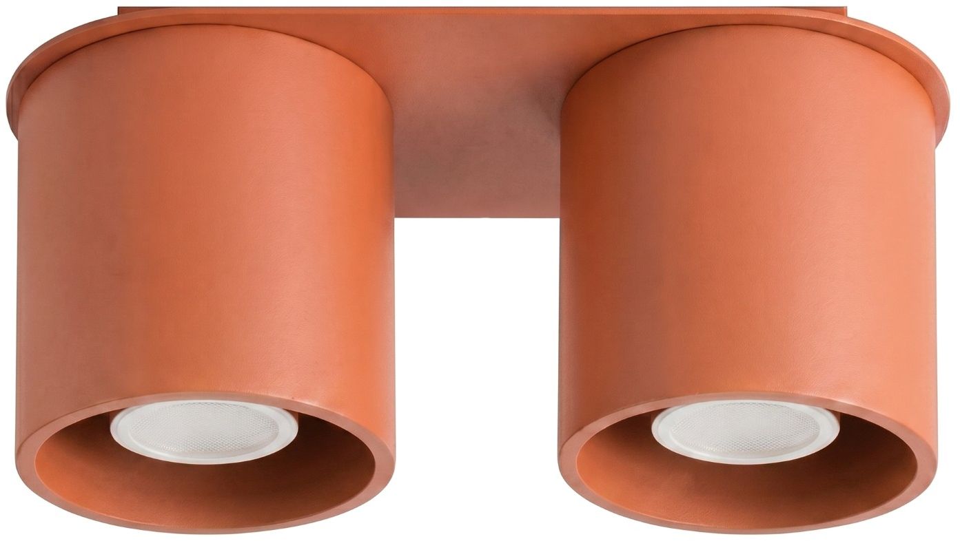 Sollux Lighting Orbis lampada da soffitto 2x10 W rosso SL.2094