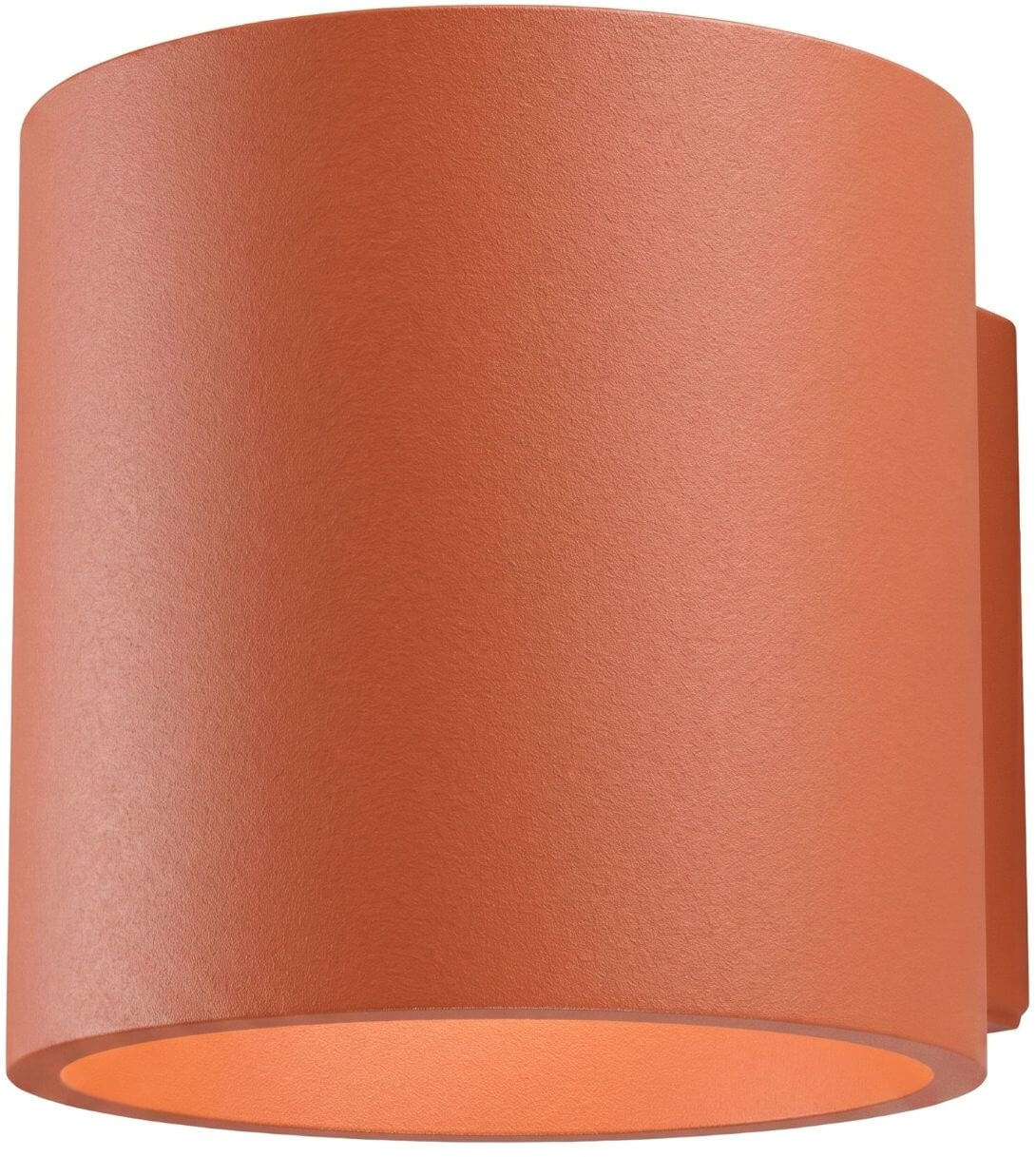 Sollux Lighting Orbis lampada da parete 1x8 W rosso SL.2095
