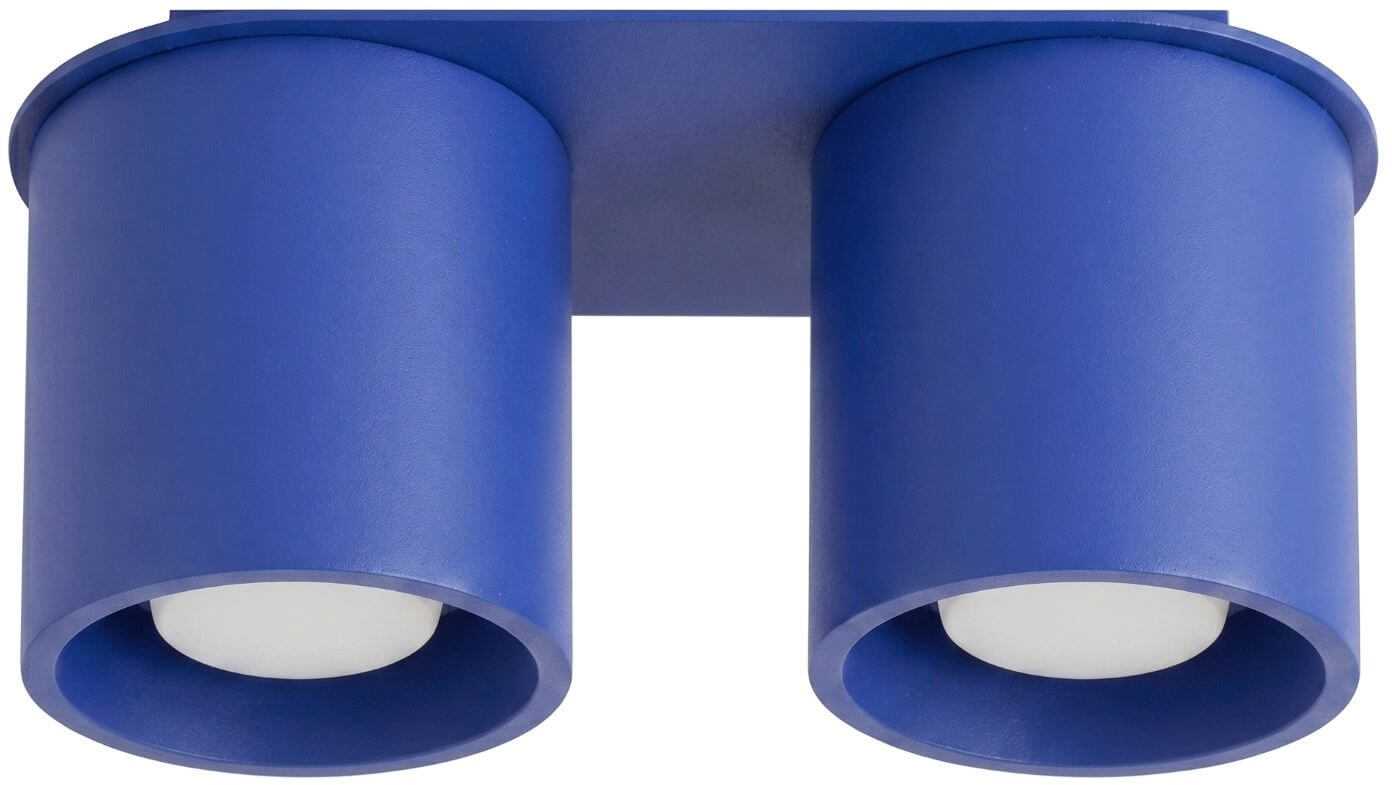 Sollux Lighting Orbis lampada da soffitto 2x10 W blu SL.2100