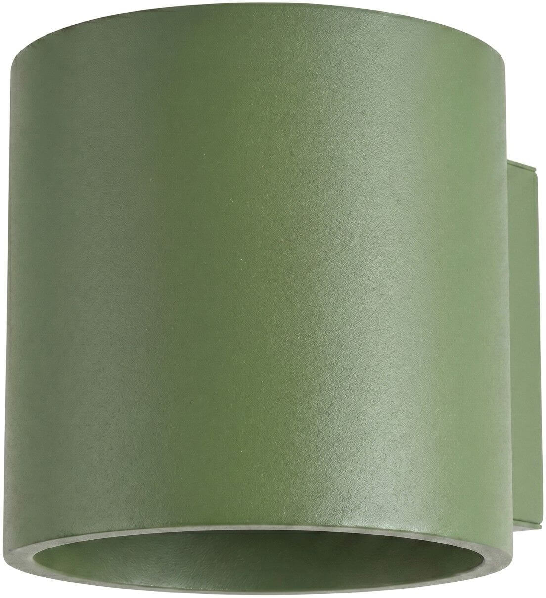 Sollux Lighting Orbis lampada da parete 1x8 W verde SL.2104