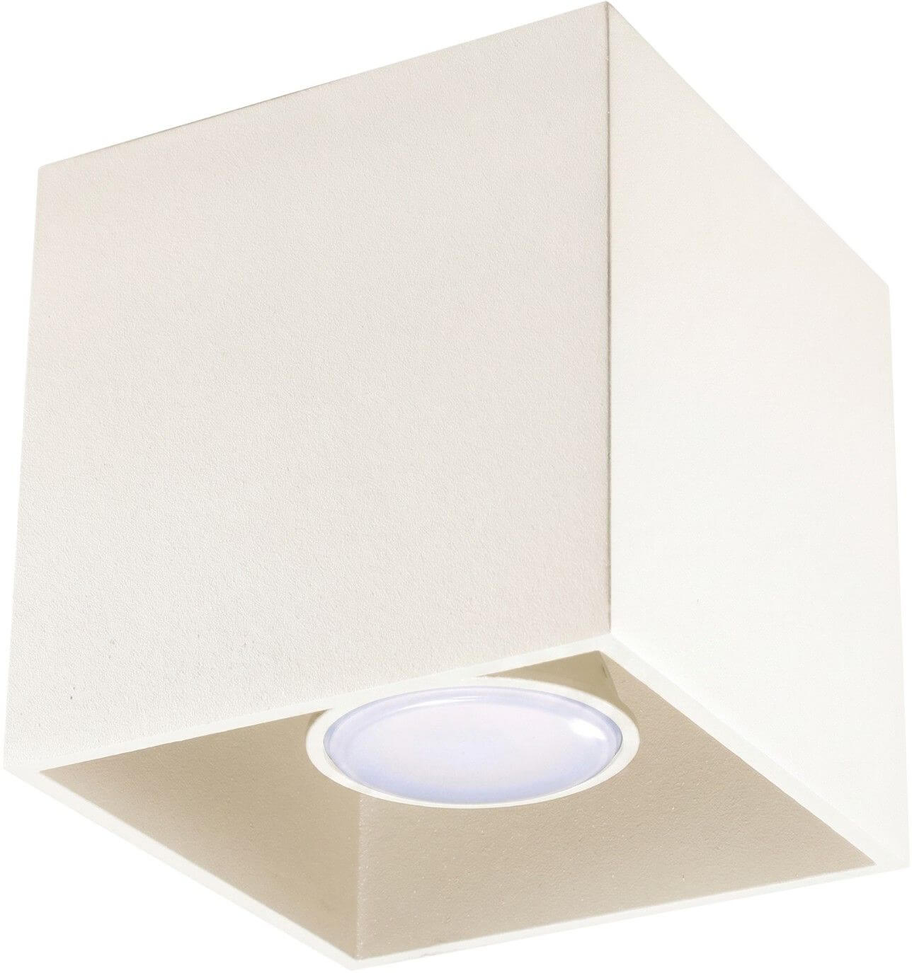 Sollux Lighting Quad lampada da soffitto 1x10 W beige SL.2105