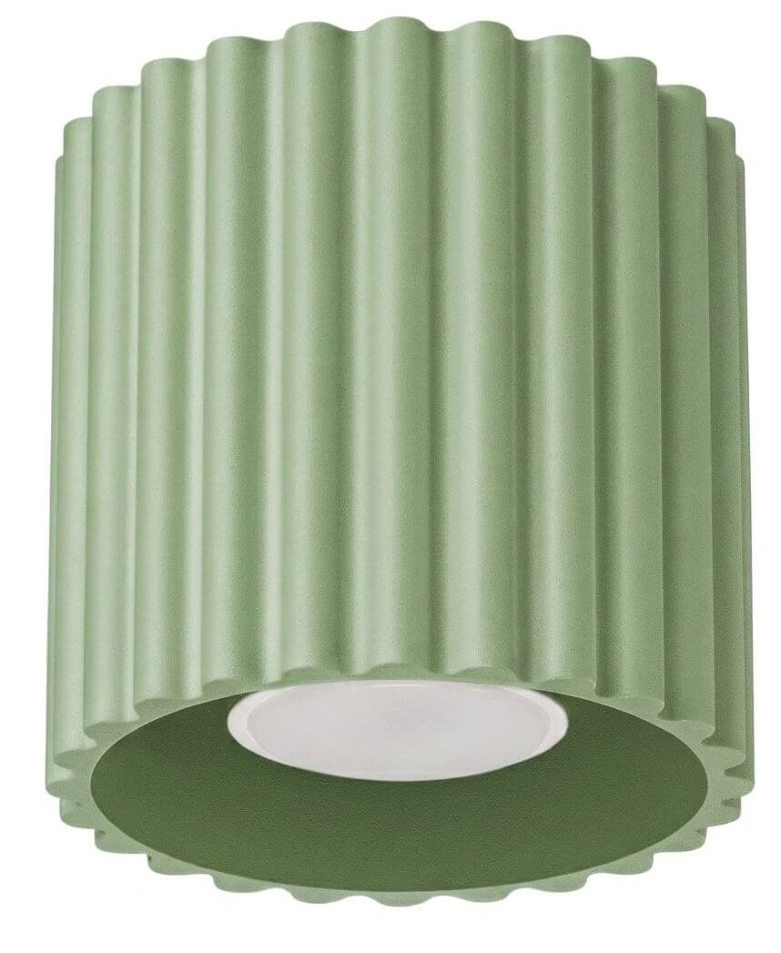 Sollux Lighting Aura lampada da soffitto 1x10 W verde SL.2408