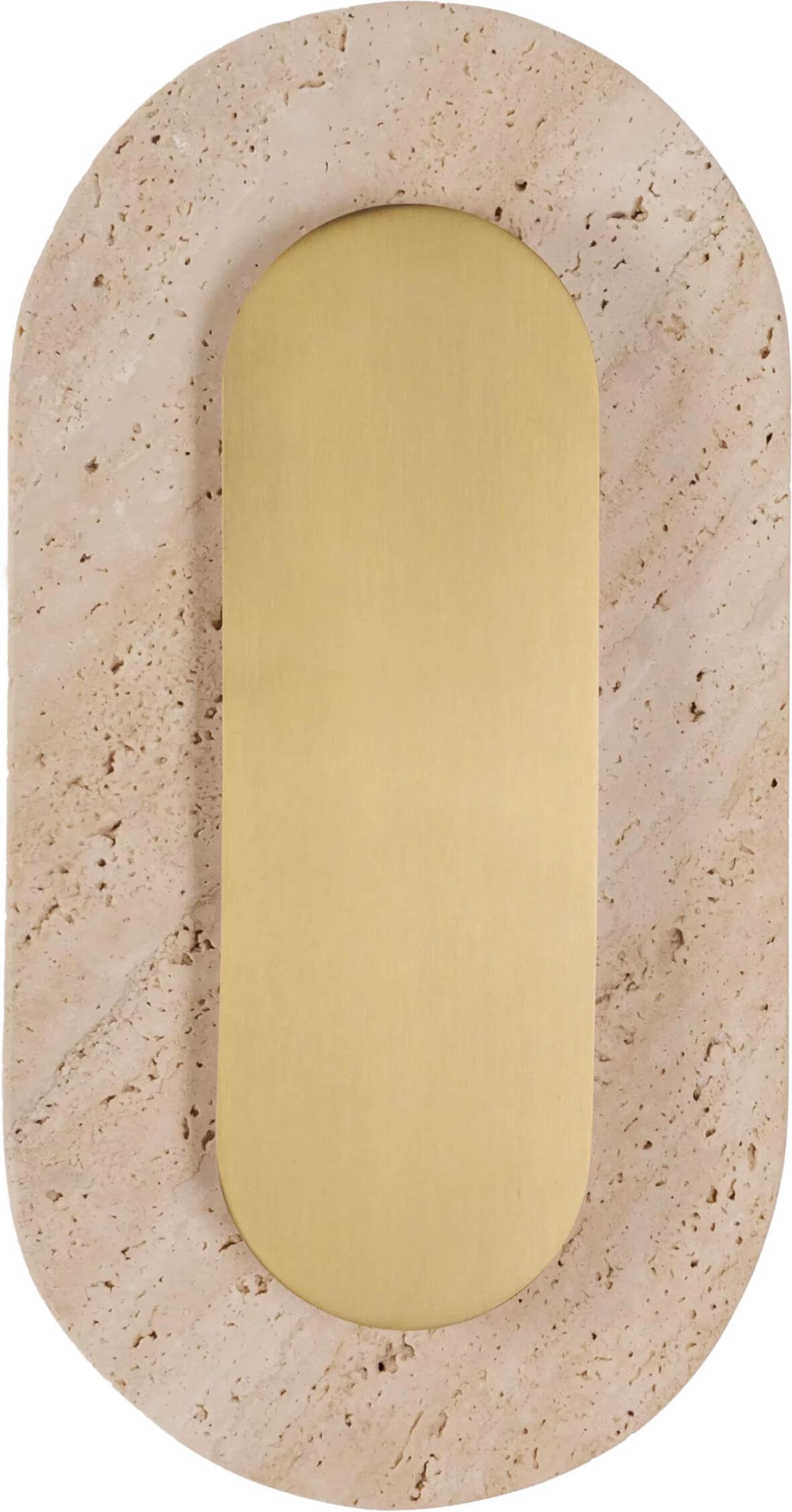 MaxLight Travertino lampada da parete 1x10 W oro W0478