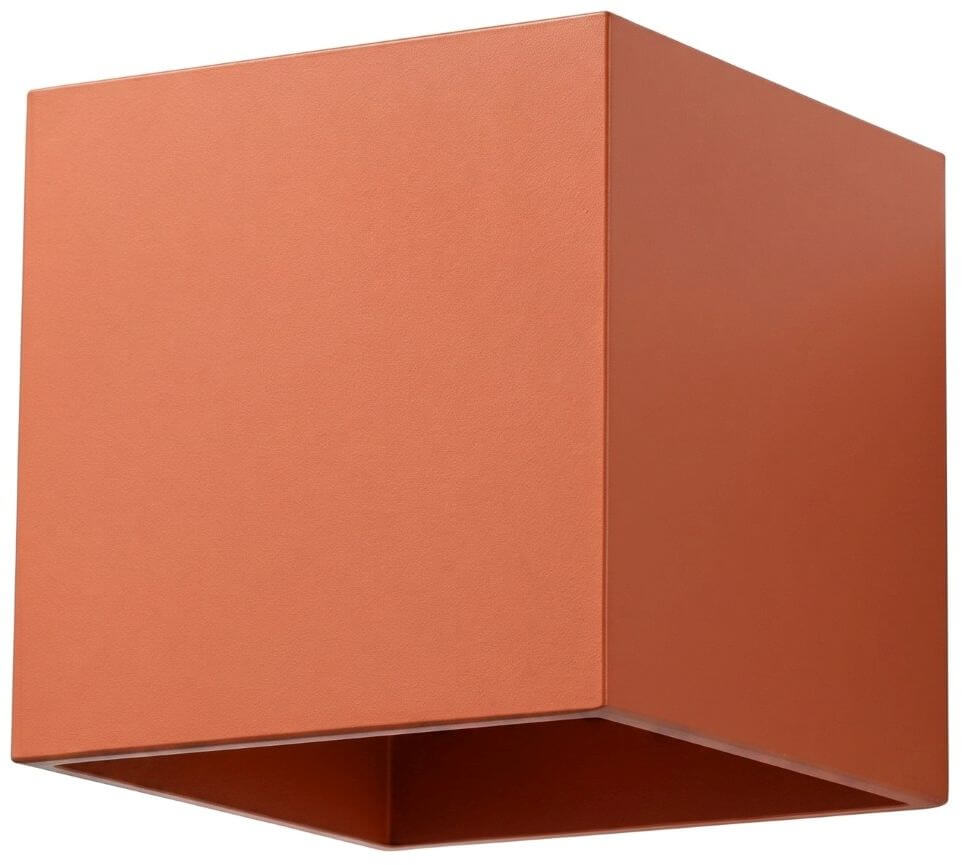 Sollux Lighting Quad lampada da parete 1x10 W rosso SL.2110