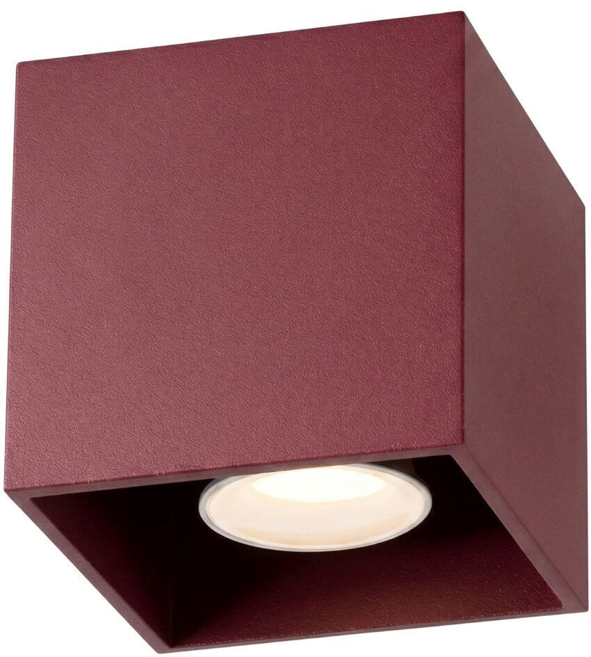 Sollux Lighting Quad lampada da soffitto 1x10 W rosso SL.2111