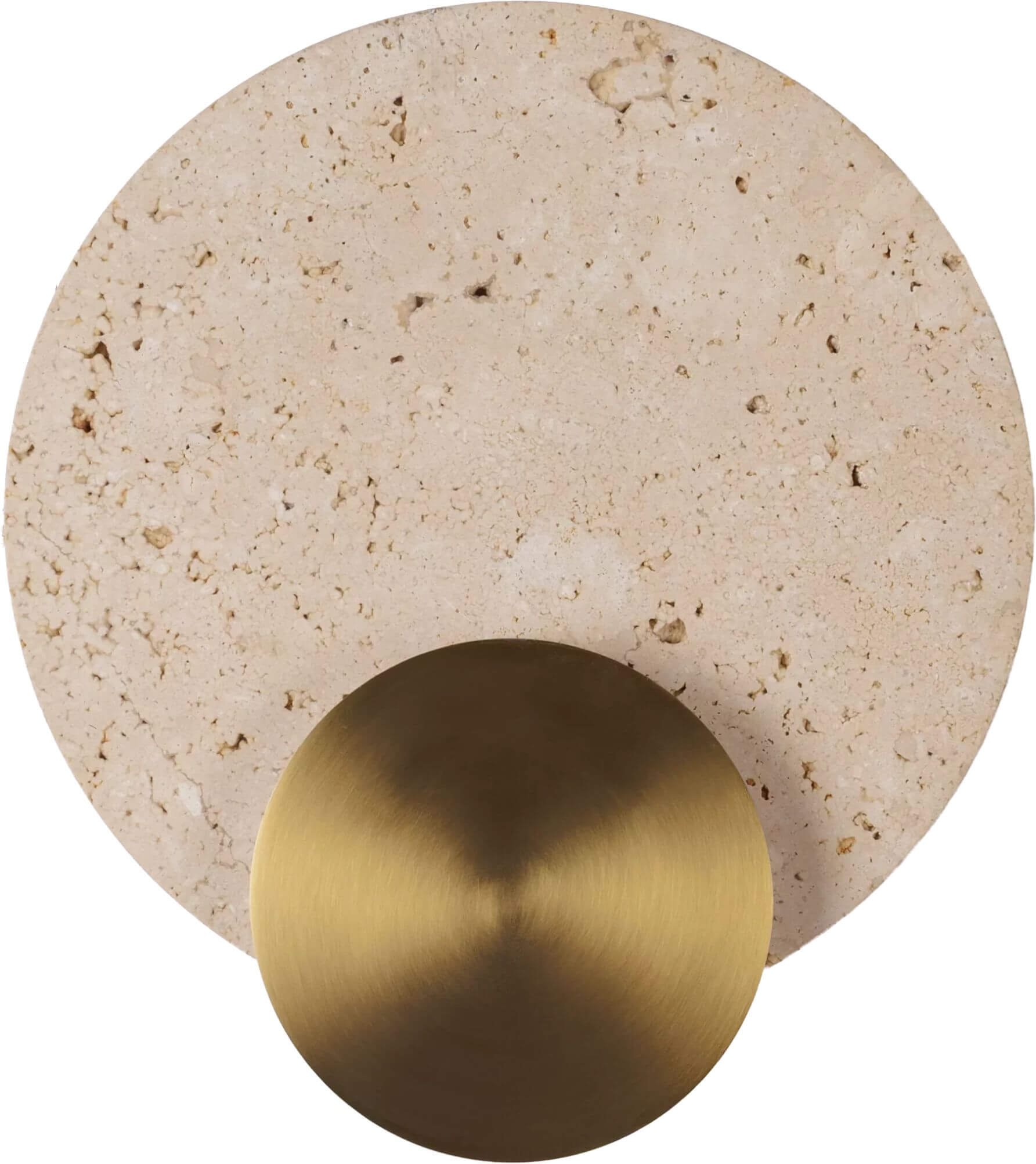 MaxLight Travertino lampada da parete 1x10 W oro W0480