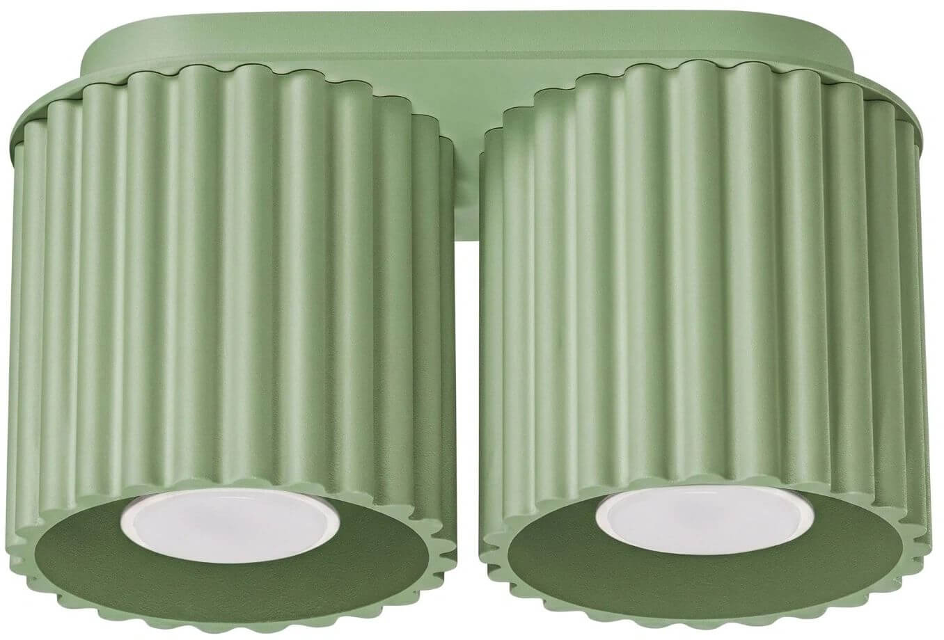 Sollux Lighting Aura lampada da soffitto 2x10 W verde SL.2409