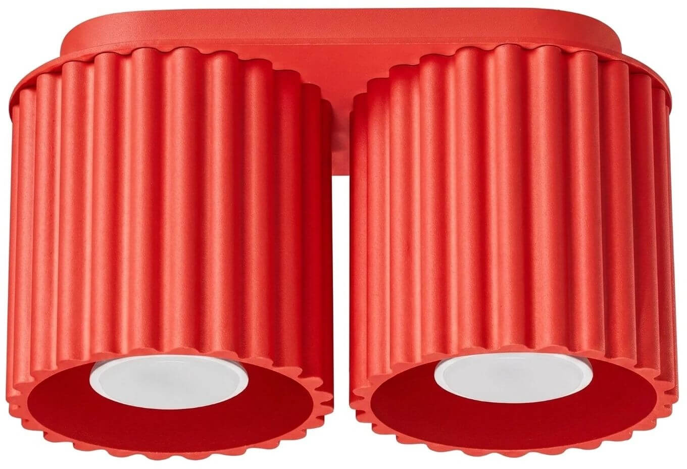 Sollux Lighting Aura lampada da soffitto 2x10 W rosso SL.2419