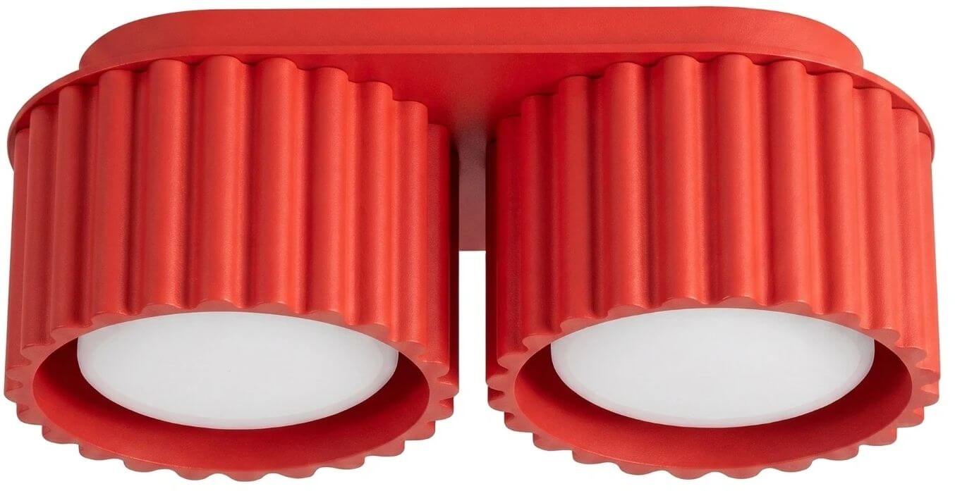 Sollux Lighting Aura lampada da soffitto 2x10 W rosso SL.2422