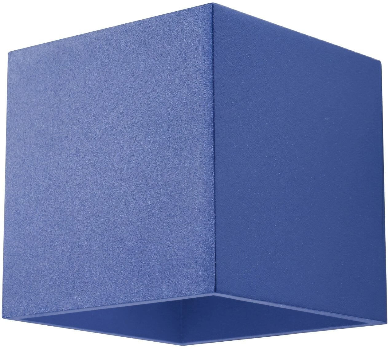 Sollux Lighting Quad lampada da parete 1x8 W blu SL.2114