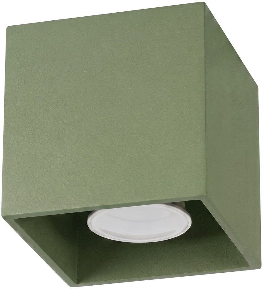 Sollux Lighting Quad lampada da soffitto 1x10 W verde SL.2115