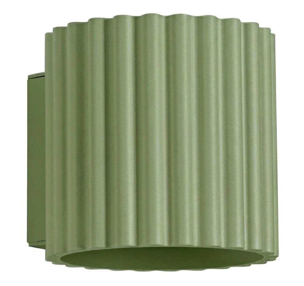 Sollux Lighting Aura lampada da parete 1x8 W verde SL.2410
