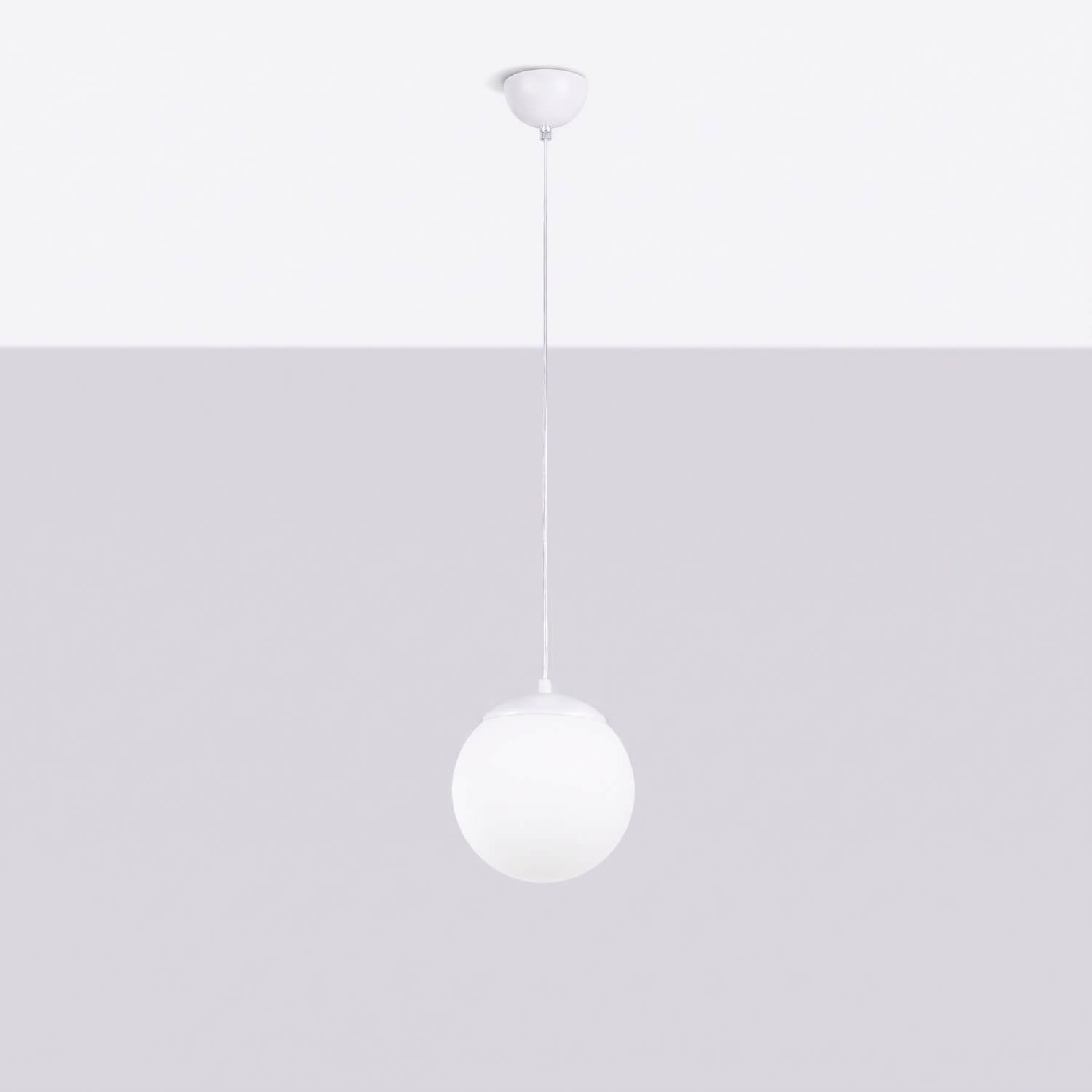 Sollux Lighting Ugo lampada sospesa 1x15 W bianco SL.2207