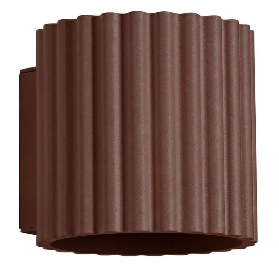 Sollux Lighting Aura lampada da parete 1x8 W marrone SL.2425