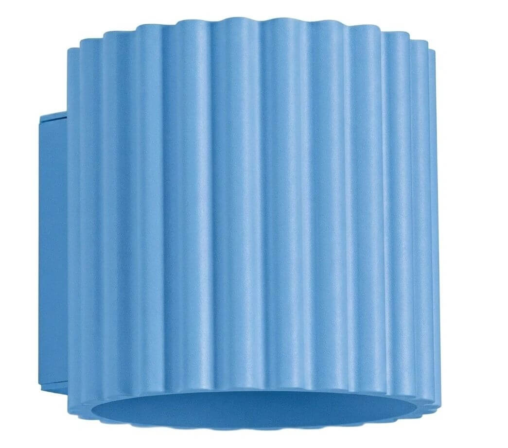 Sollux Lighting Aura lampada da parete 1x8 W blu SL.2430