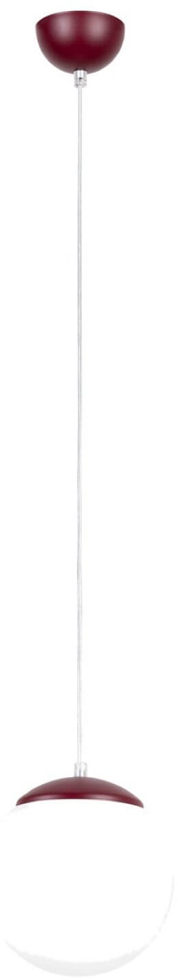 Sollux Lighting Ugo lampada sospesa 1x15 W borgogna SL.2222