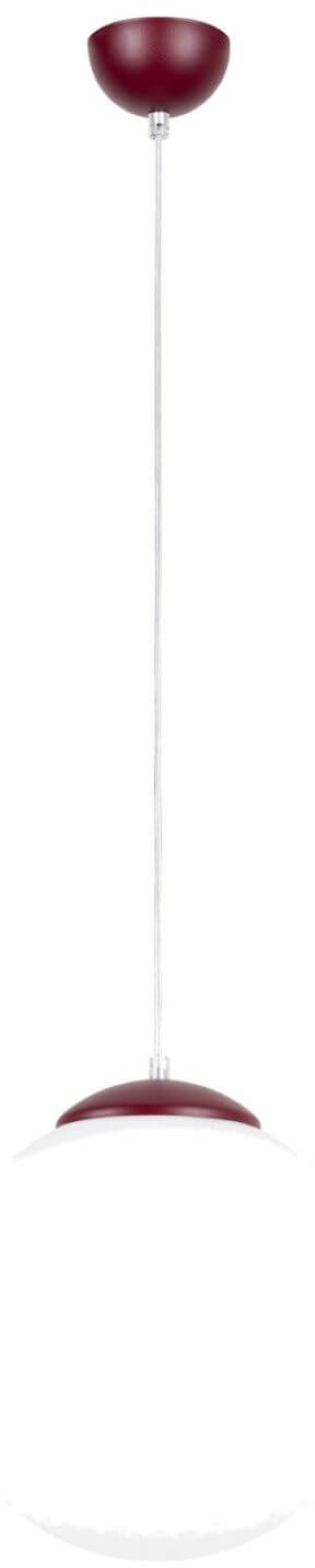 Sollux Lighting Ugo lampada sospesa 1x15 W borgogna SL.2223