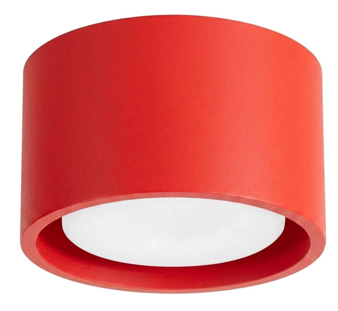 Sollux Lighting Modo lampada da soffitto 1x10 W rosso SL.2478