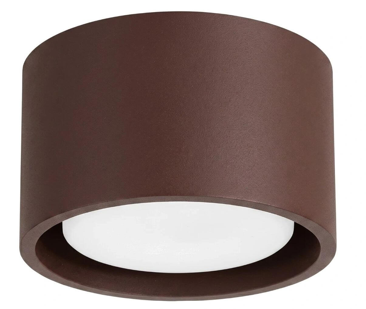 Sollux Lighting Modo lampada da soffitto 1x10 W marrone SL.2482