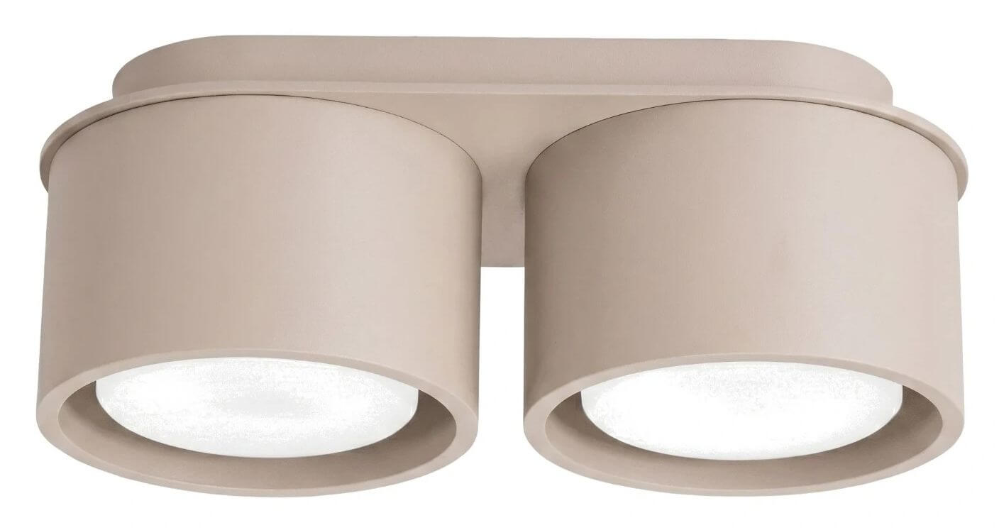 Sollux Lighting Modo lampada da soffitto 2x10 W grigio SL.2447