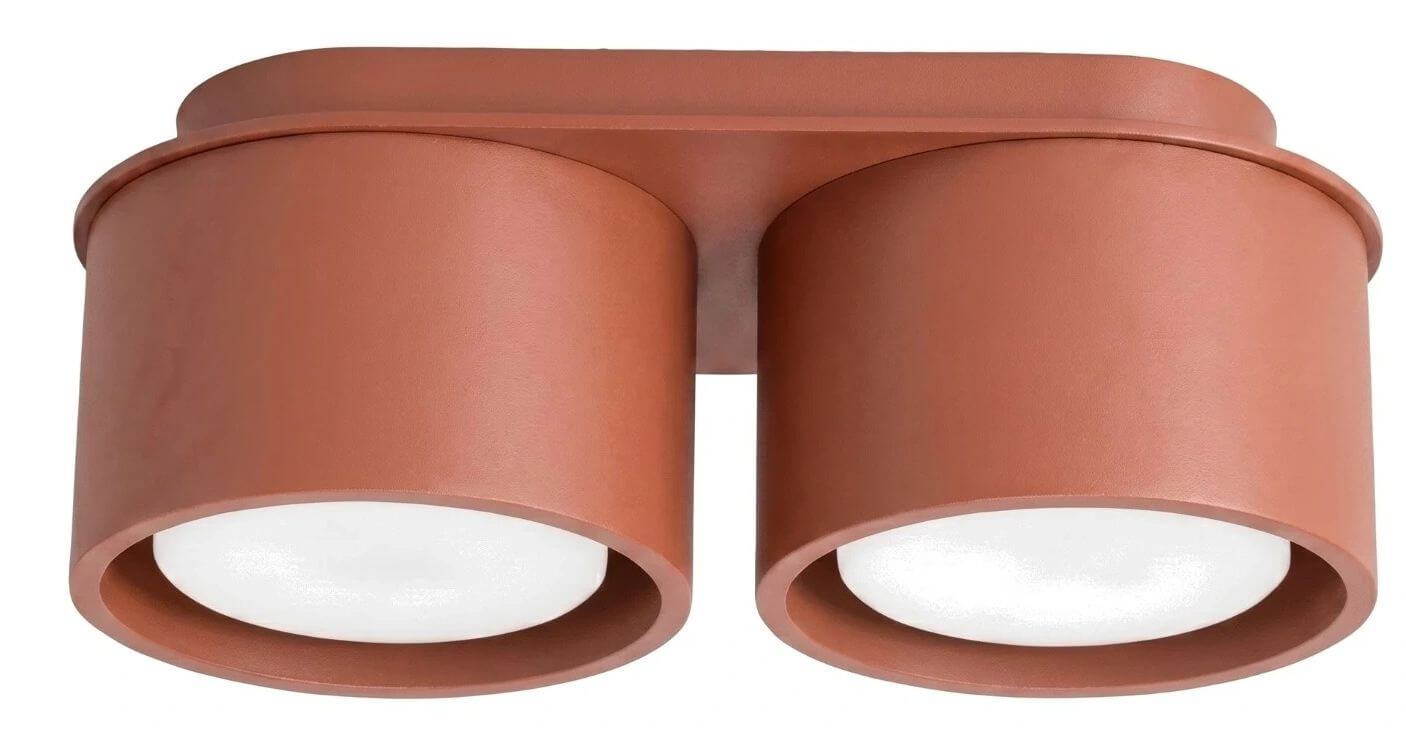 Sollux Lighting Modo lampada da soffitto 2x10 W rosso SL.2451