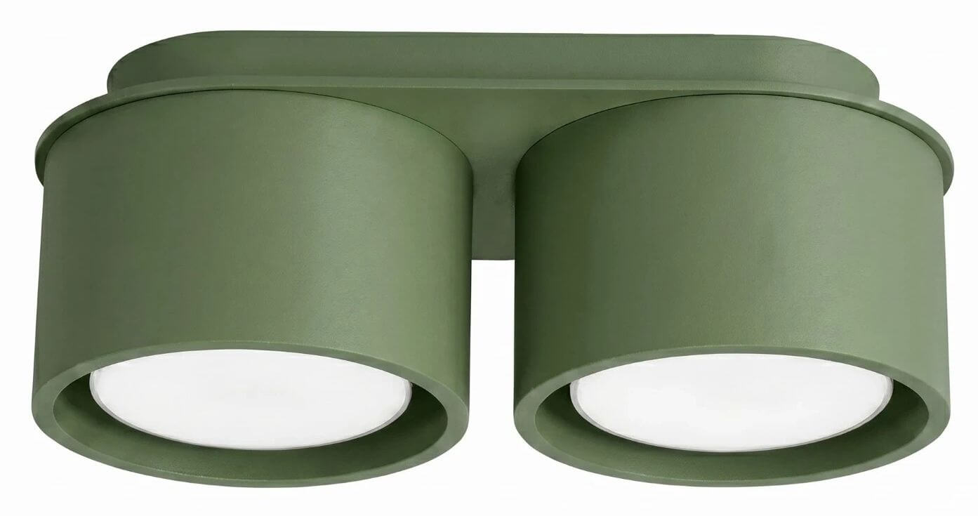 Sollux Lighting Modo lampada da soffitto 2x10 W verde SL.2463