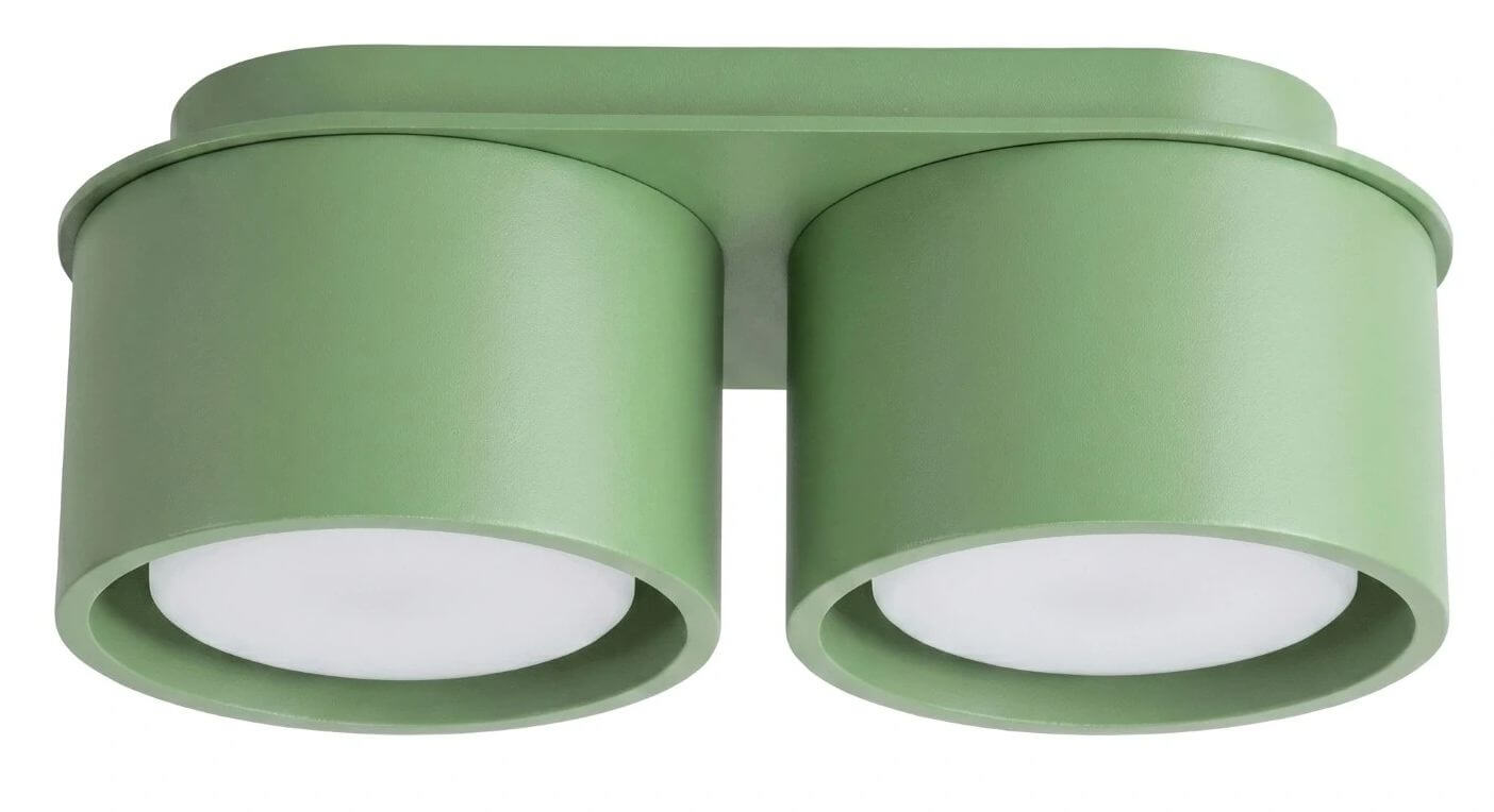 Sollux Lighting Modo lampada da soffitto 2x10 W verde SL.2471