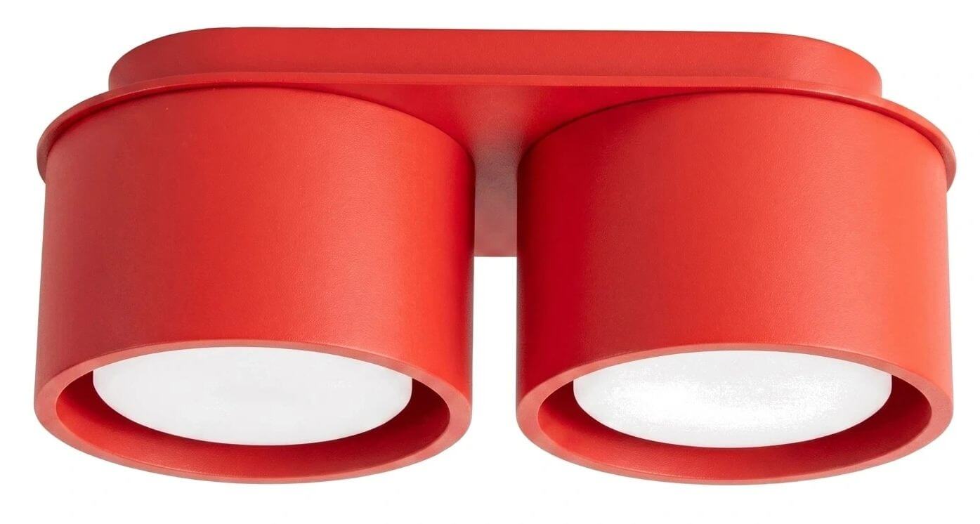 Sollux Lighting Modo lampada da soffitto 2x10 W rosso SL.2479