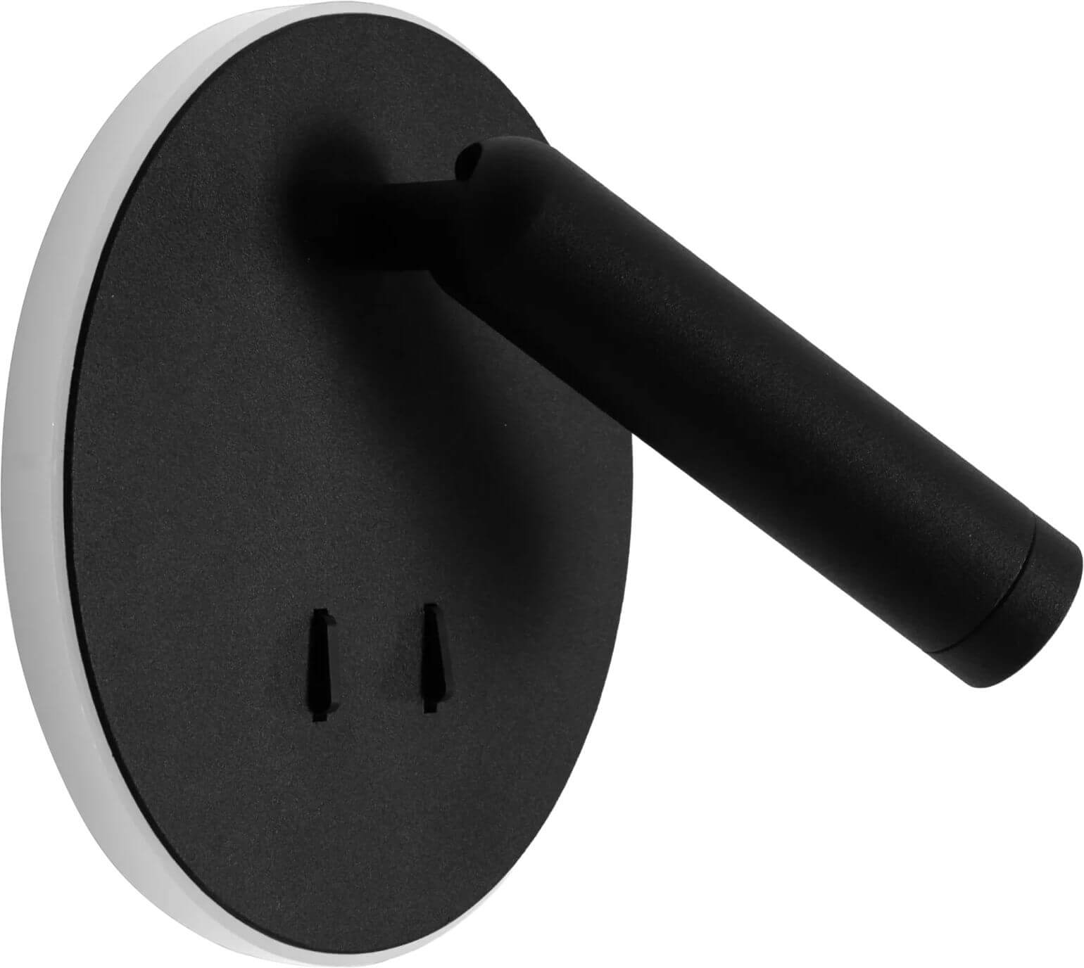 MaxLight Lux lampada da parete 1x7 W nero W0432